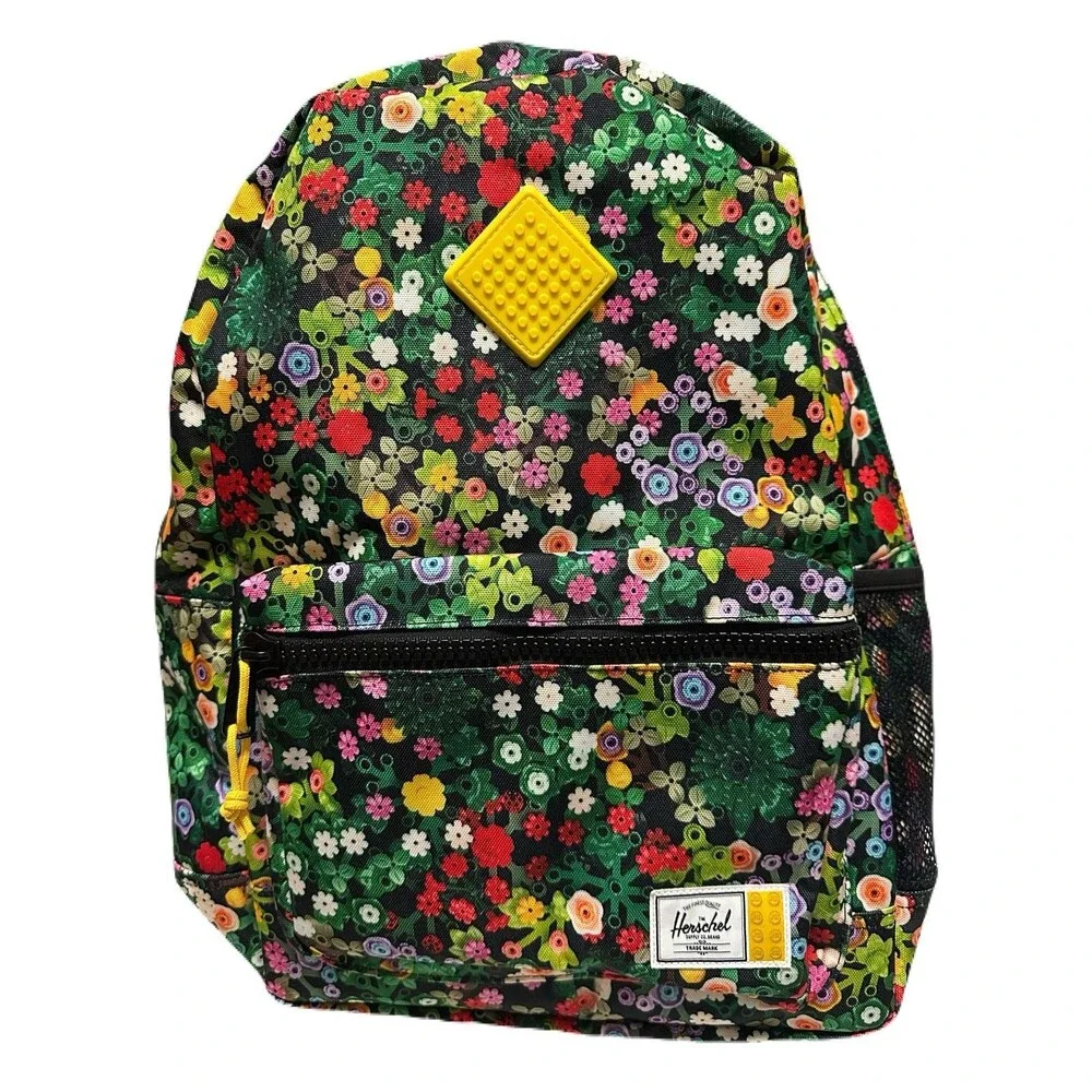 NEW LEGO x Herschel Youth Backpack 26L Scavenger Hunt Meadow Laptop Sleeve - Picture 4 of 11